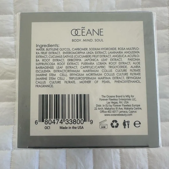 Oceane White Pearl Facial Peeling Gel NEW SEALED IN BOX - Picture 4 of 6
